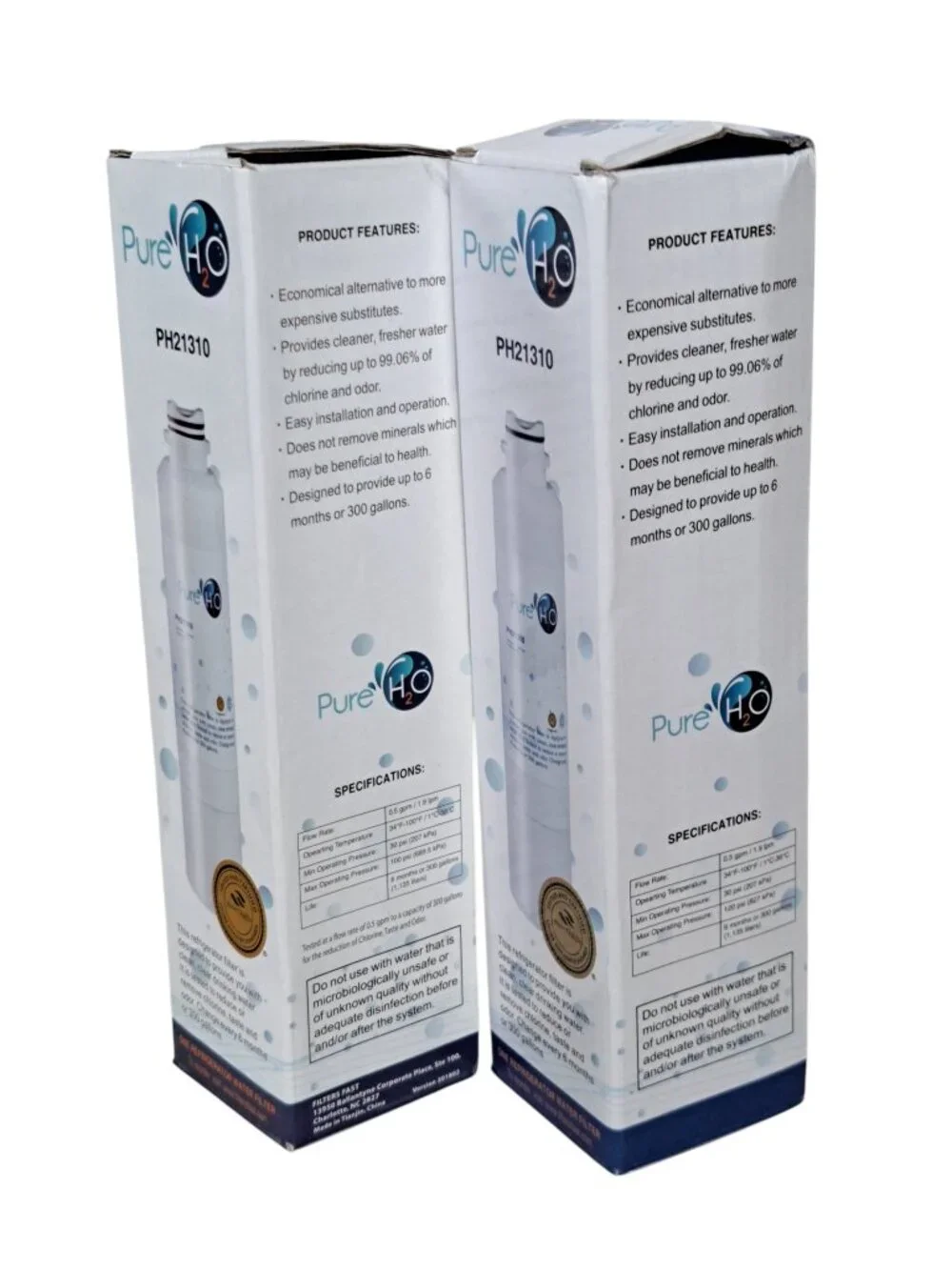 Set of Two Samsung Refrigerator water filter Ph21310